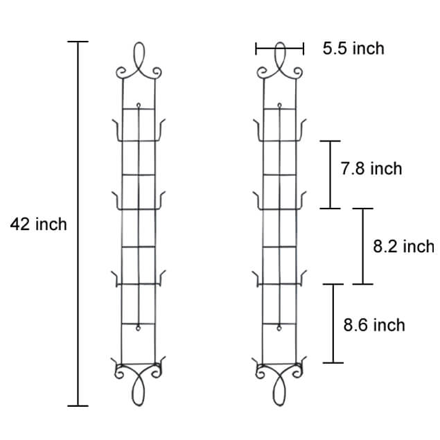 2 Pcs Wall Plate Display Rack Easel Wall Stand Holder Free Shipping