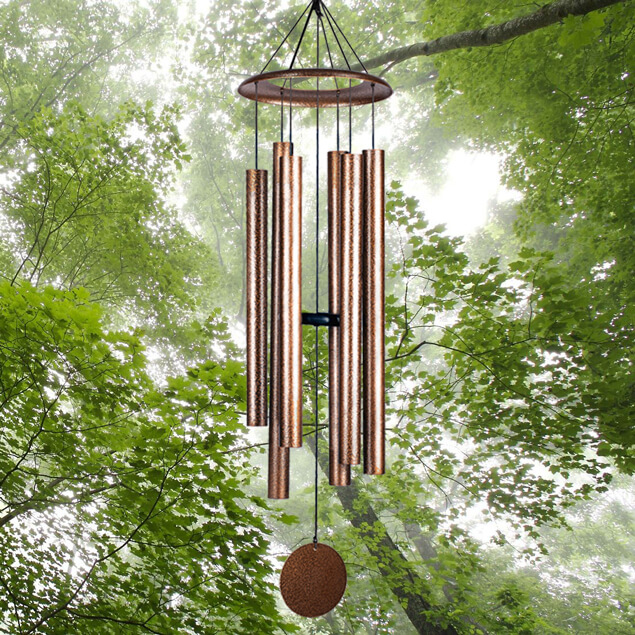 50 Inch Deep Tone Wind Chimes Large with Best Sounding Free Shipping